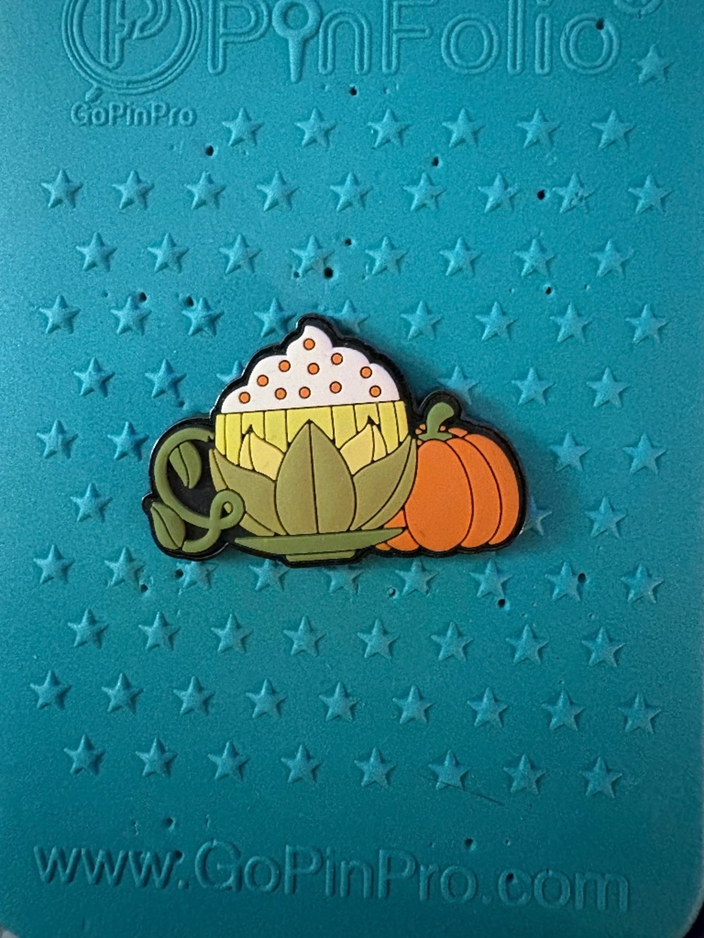 Tiana Pumpkin Spice Latte Loungefly Pin - Scented